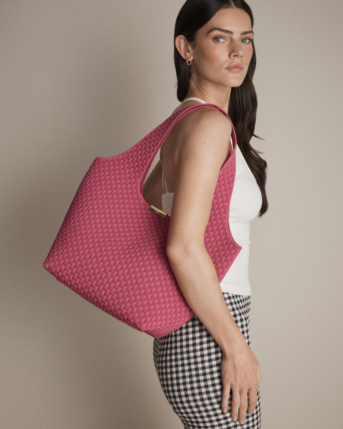 Amelie Basket Tote Bag