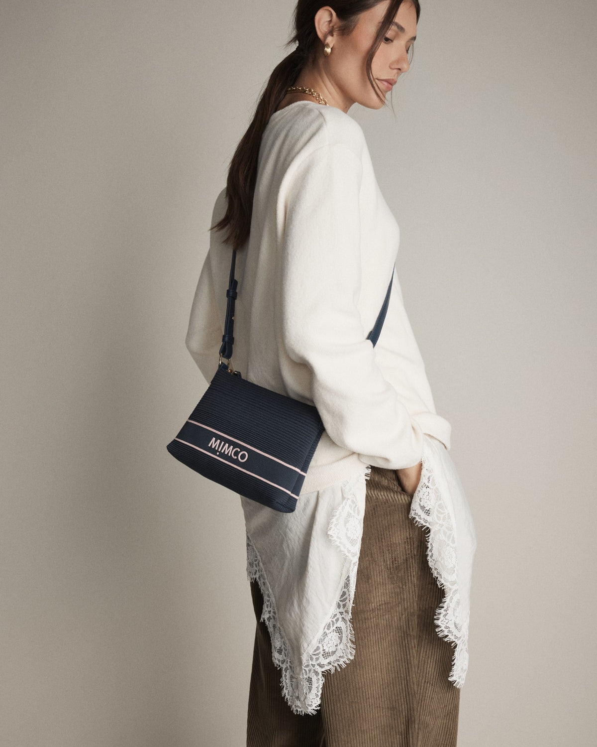 Blondie Crossbody Bag - Navy