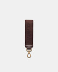 Stripe Webbing Wrist Strap - Brandy