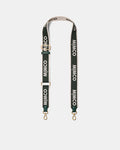 Stripe Webbing Bag Strap - Thyme