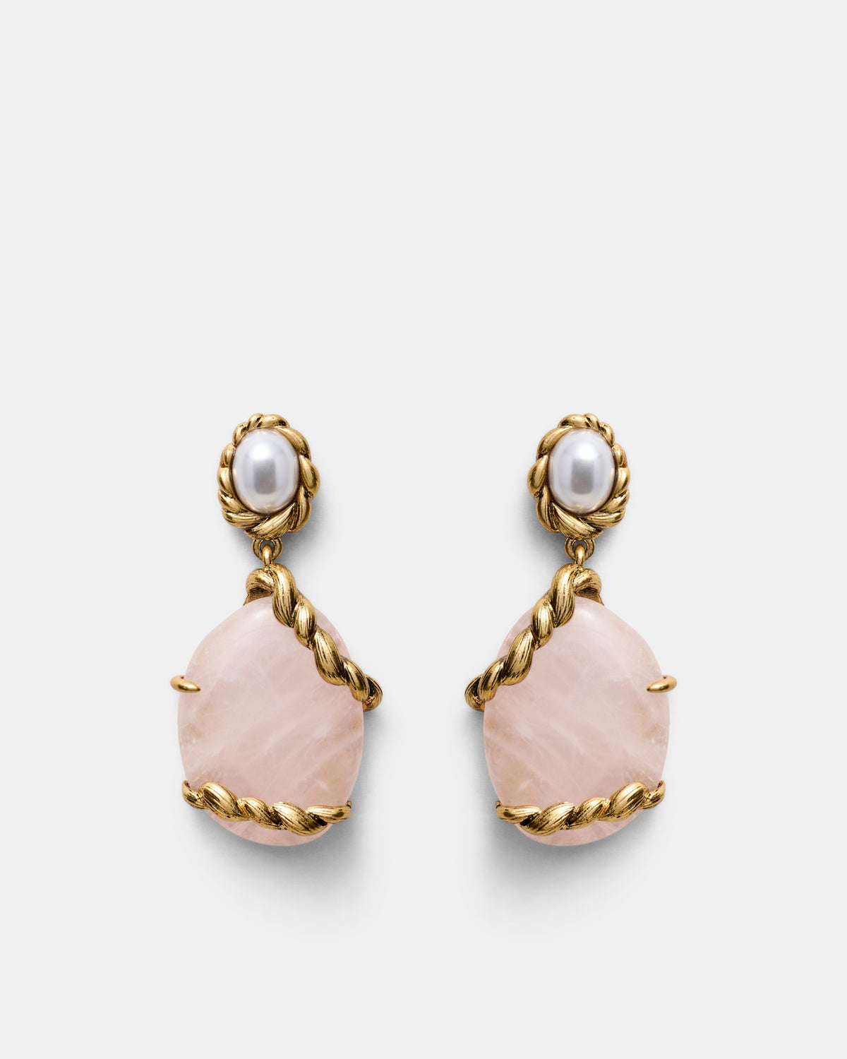 Gilded Earrings - Petal
