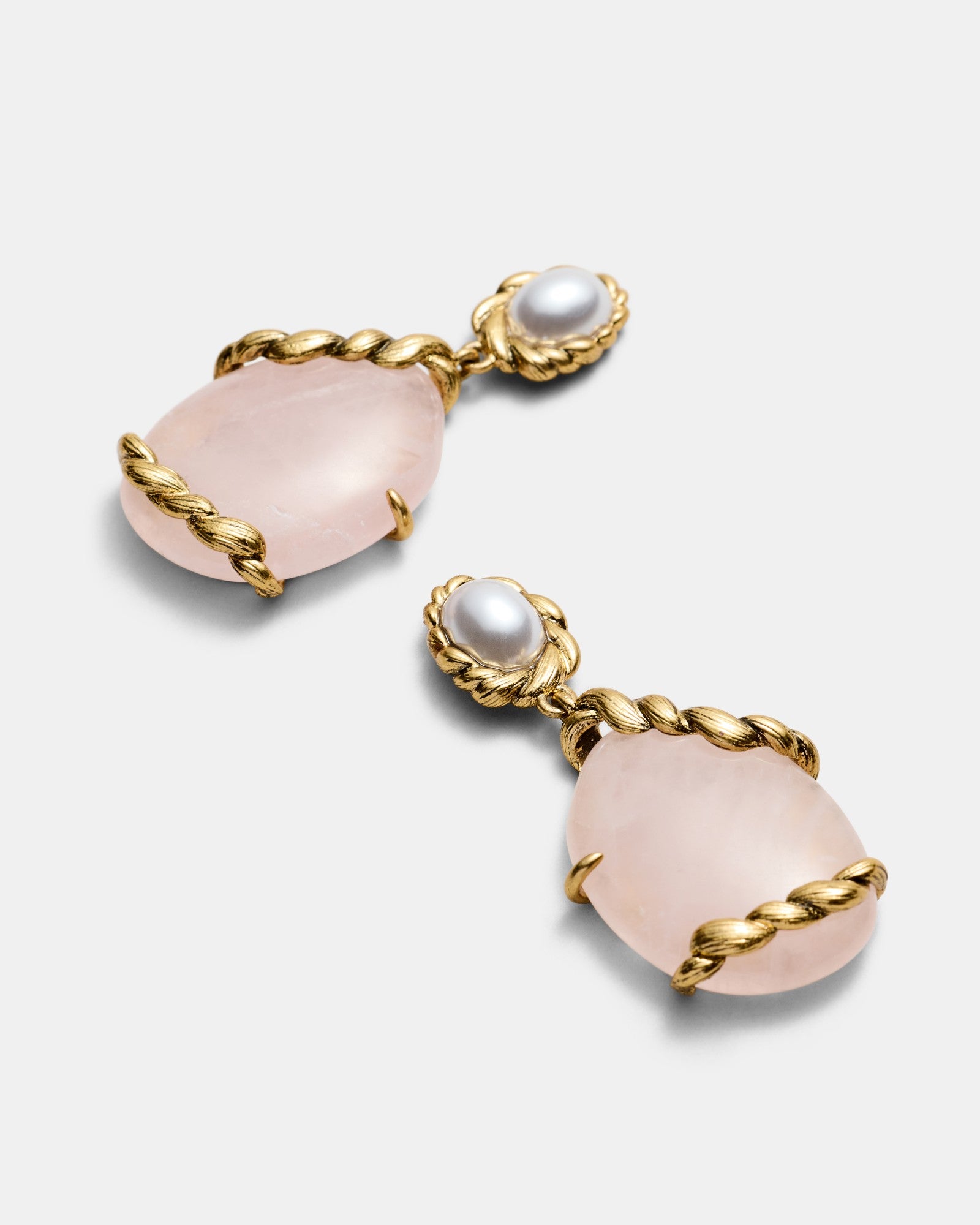 Gilded Earrings - Petal