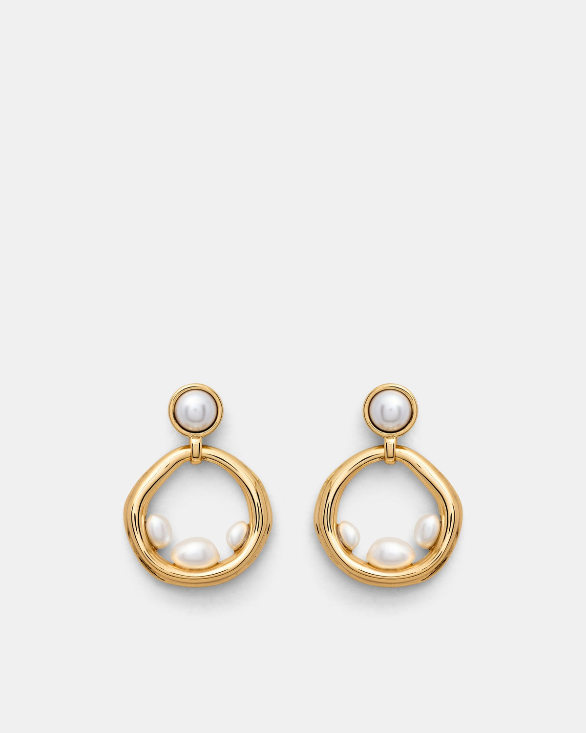 Anouk Pearl Earrings - Pearl