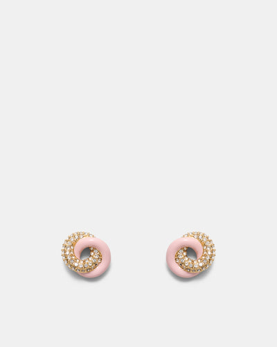 Resonance Pop Stud Earrings - Petal