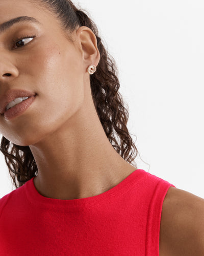 Resonance Pop Stud Earrings - Vanilla