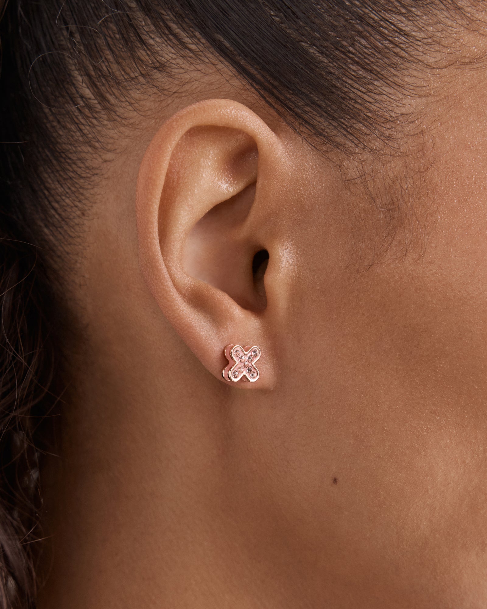 Daydream Pop Stud Earrings - Rose