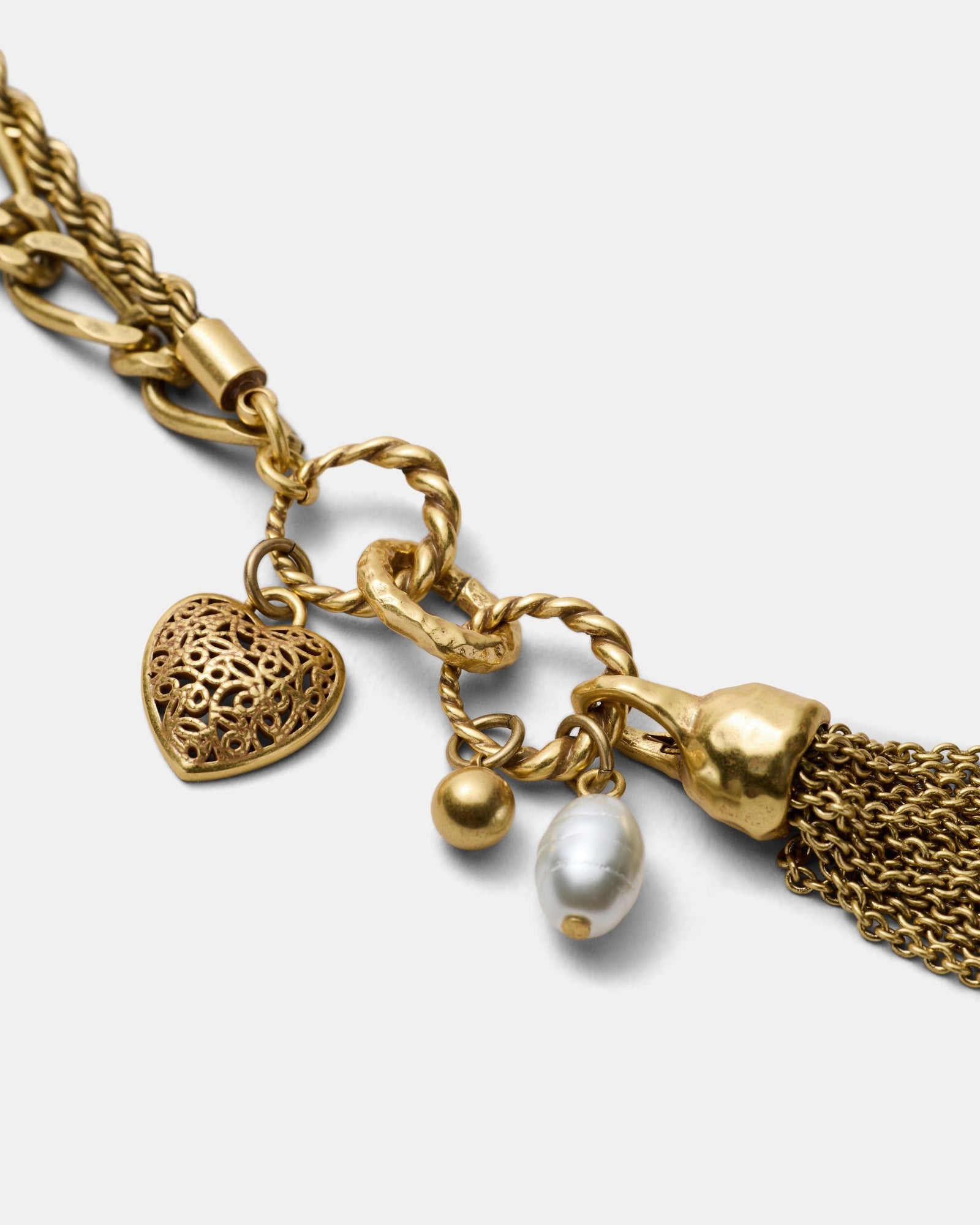 Fond Heart Bracelet - Gold