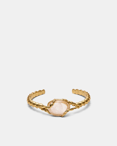 Gilded Bangle - Petal