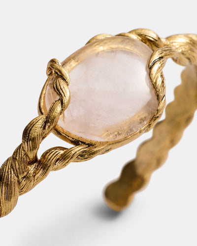 Gilded Bangle - Petal