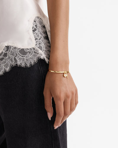 Lockette Bangle - Gold