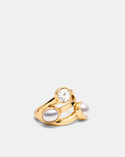 Borderline Ring - Pearl