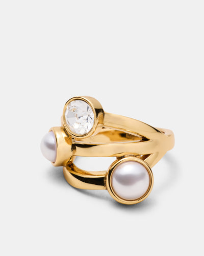 Borderline Ring - Pearl
