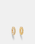 Hearted Hoops - Gold
