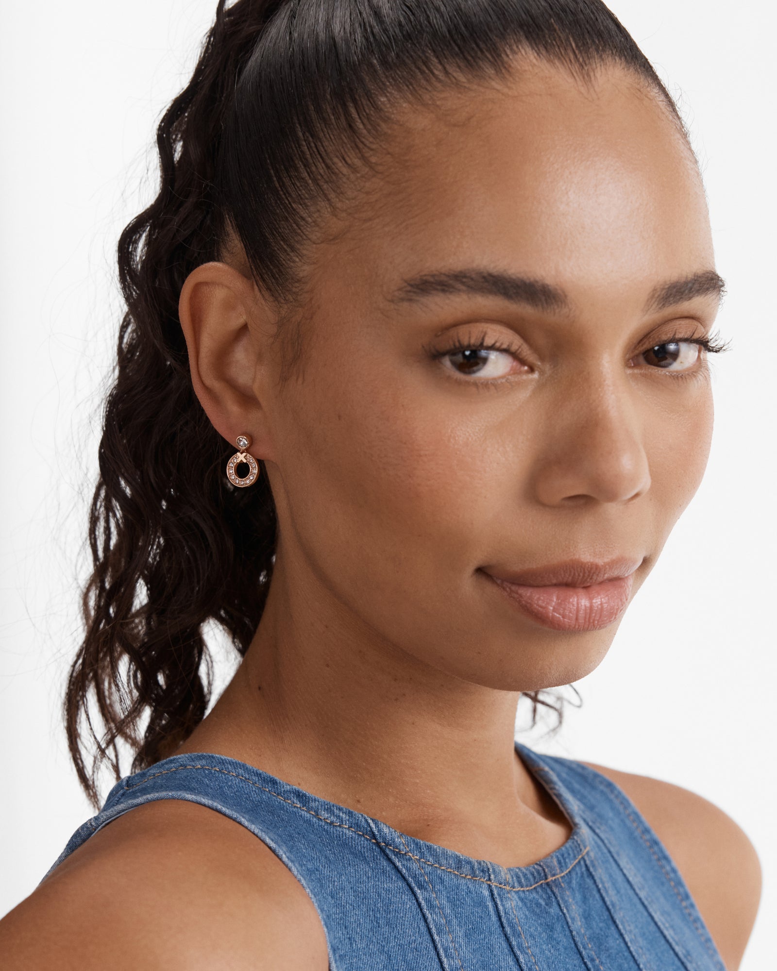 Encanto Drop Earrings - Rose Gold