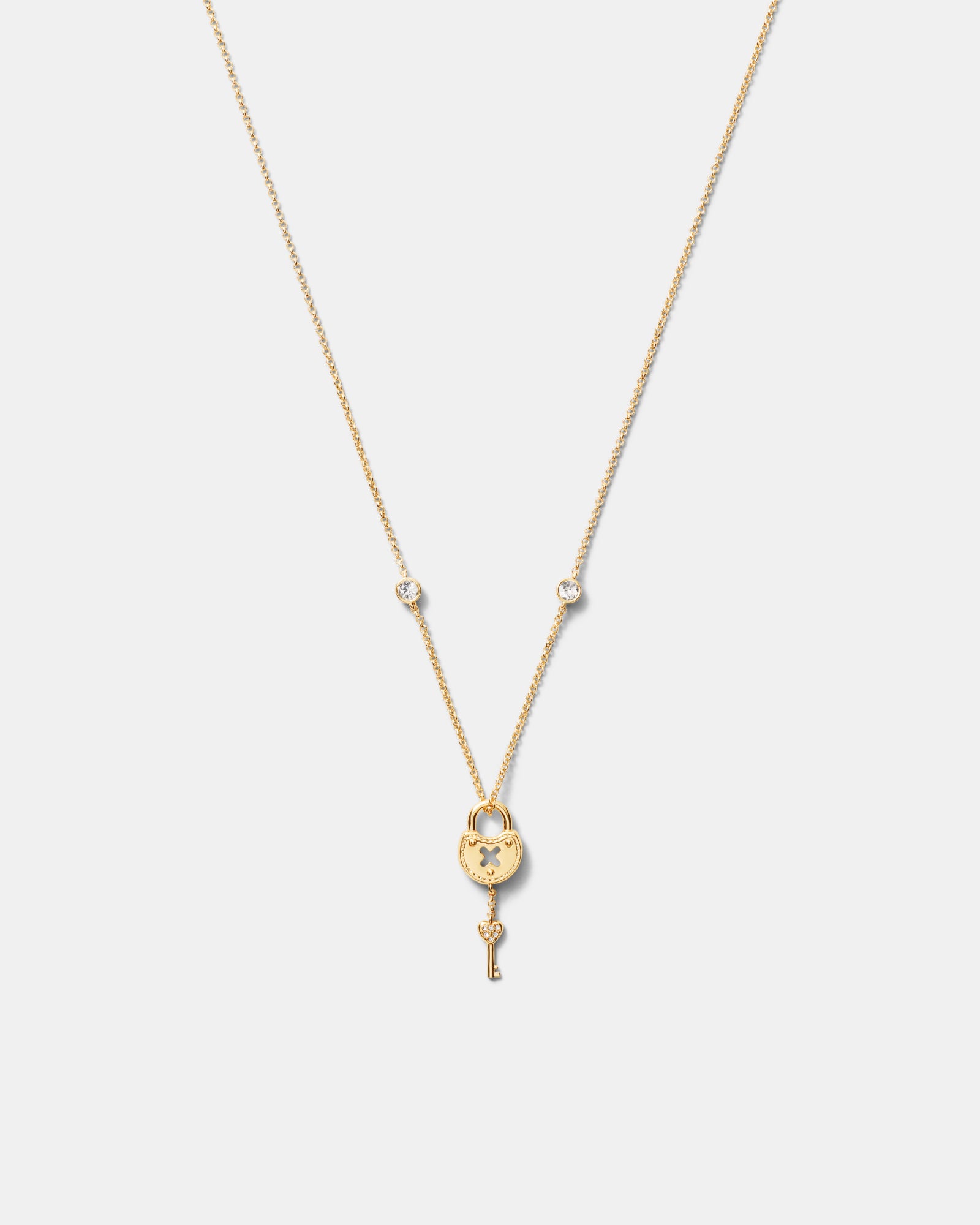 Lockette Necklace - Gold