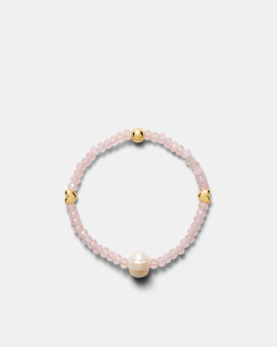 Bead Pearl Bracelet - Petal