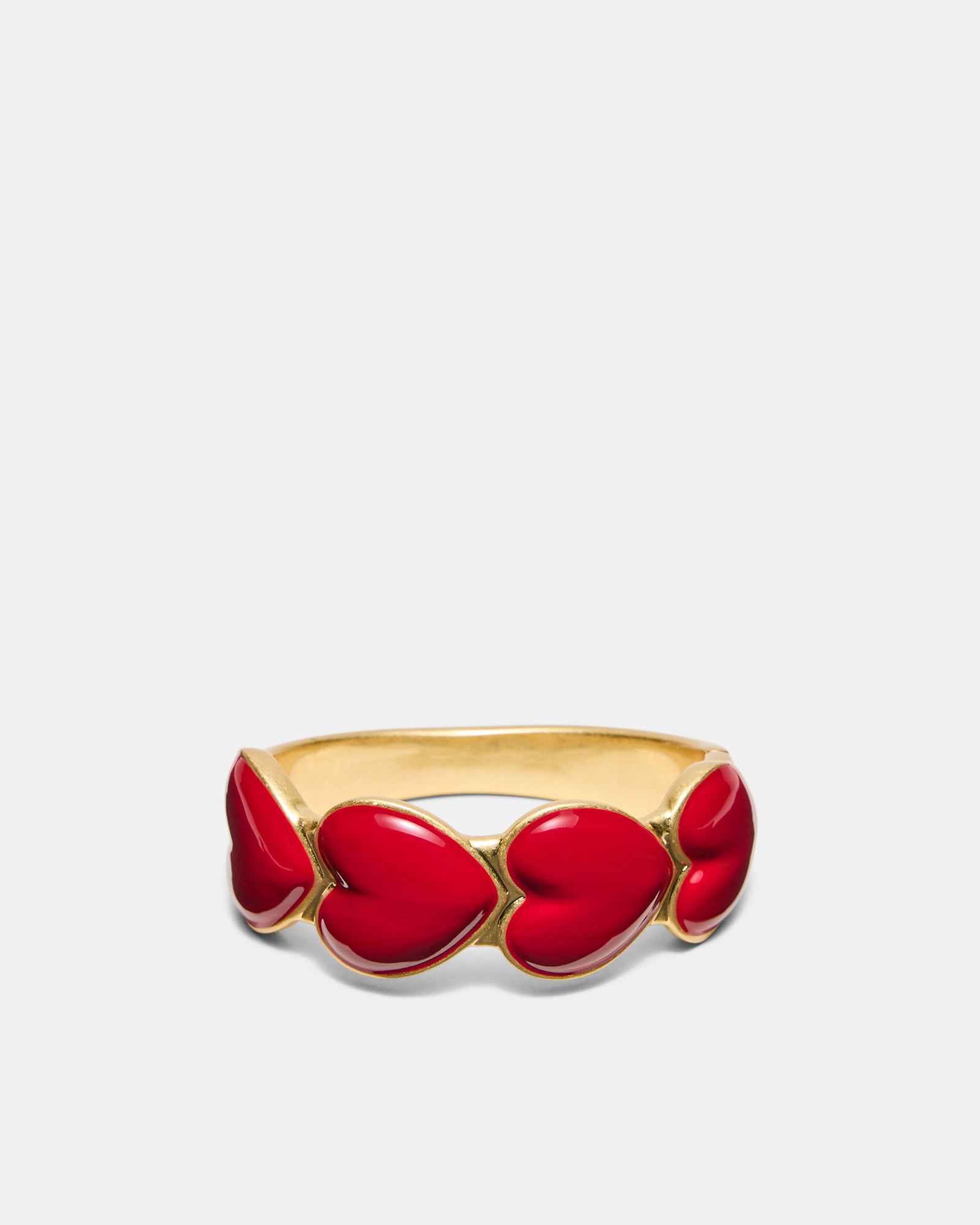 True Love Bangle - Lipstick Red