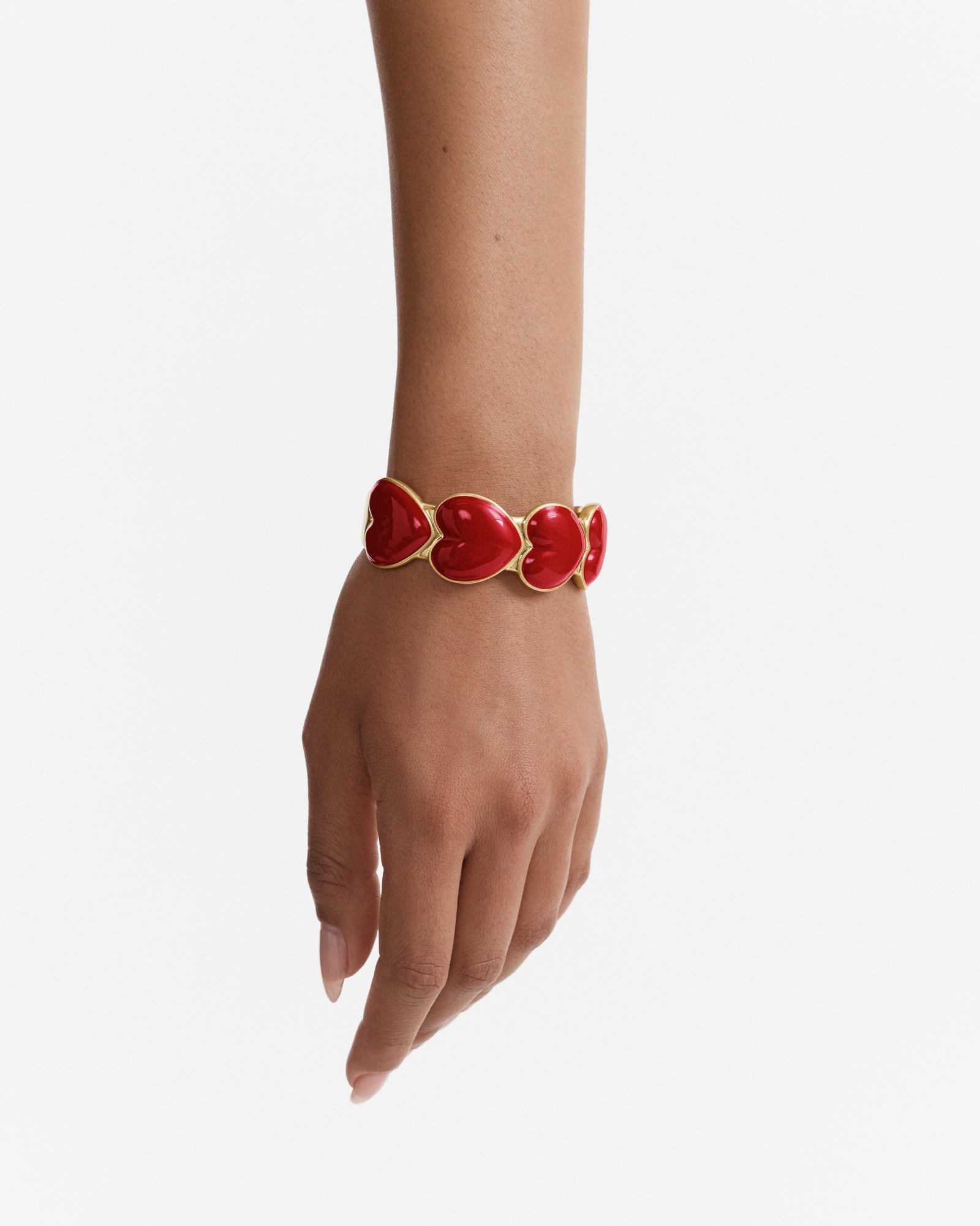 True Love Bangle - Lipstick Red