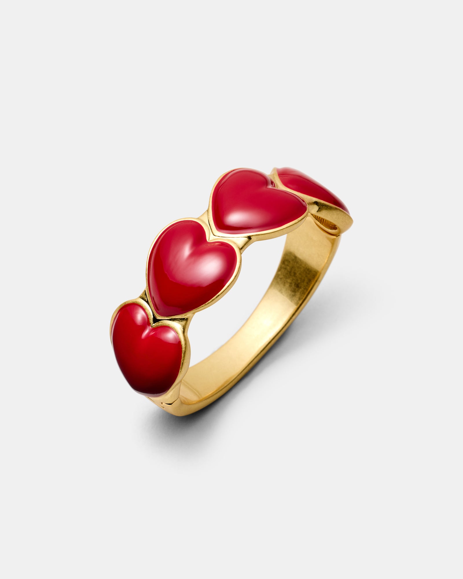 True Love Bangle - Lipstick Red