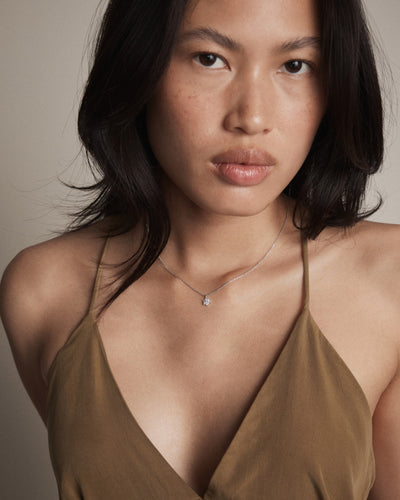 Flora Necklace - Silver