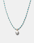 Heart And Seek Necklace - Turquoise
