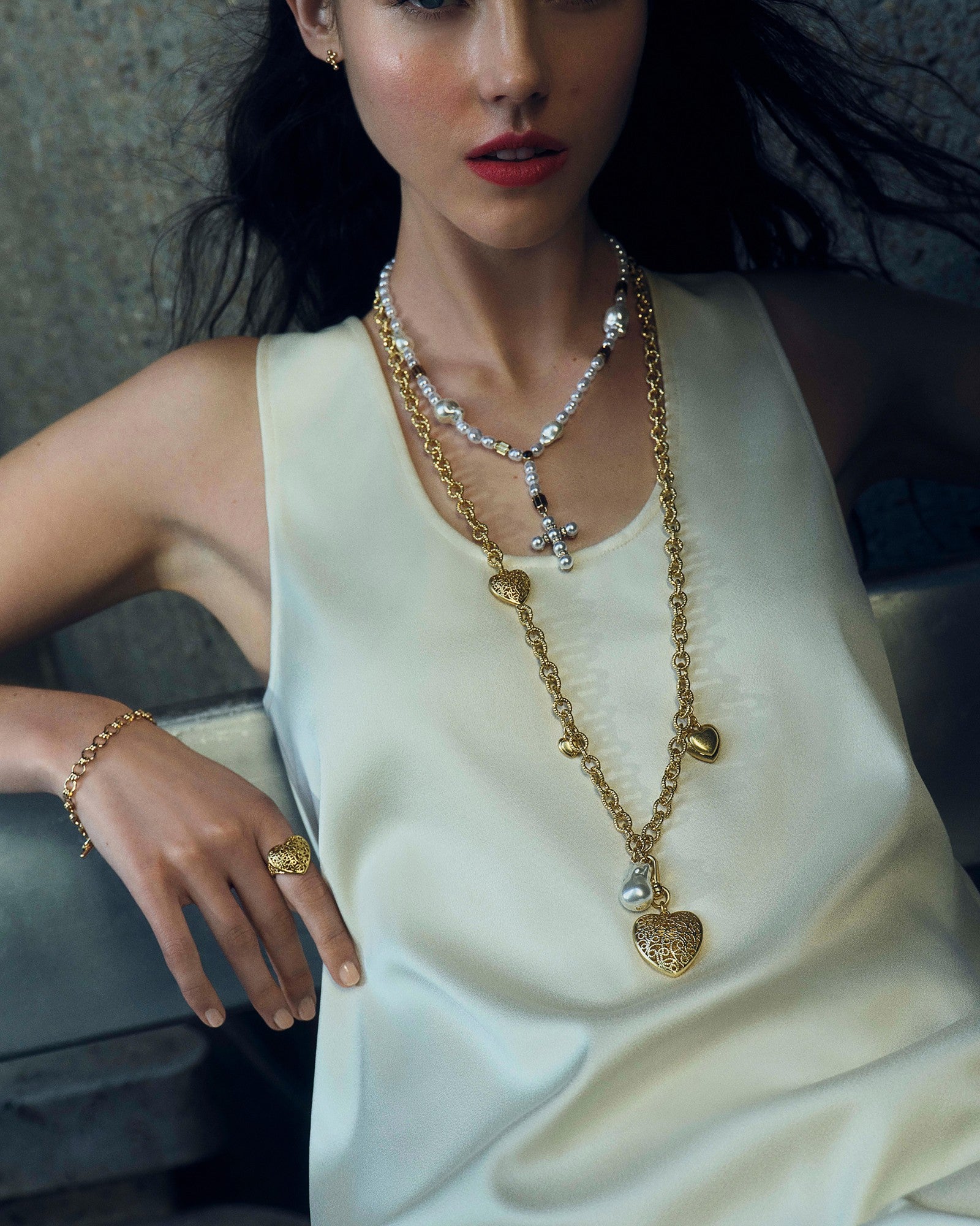 Poetic Necklace - Pearl