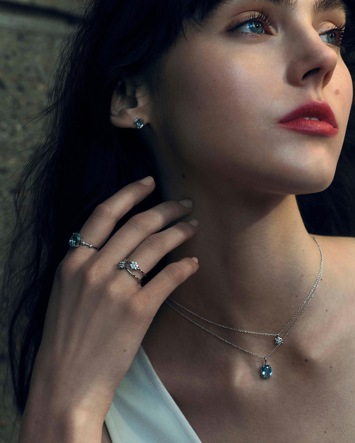 Sky Necklace - Sky Blue