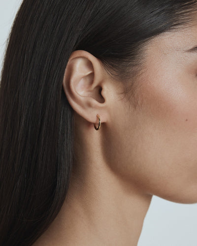 Amour Charm Hoop Earrings - Ballet