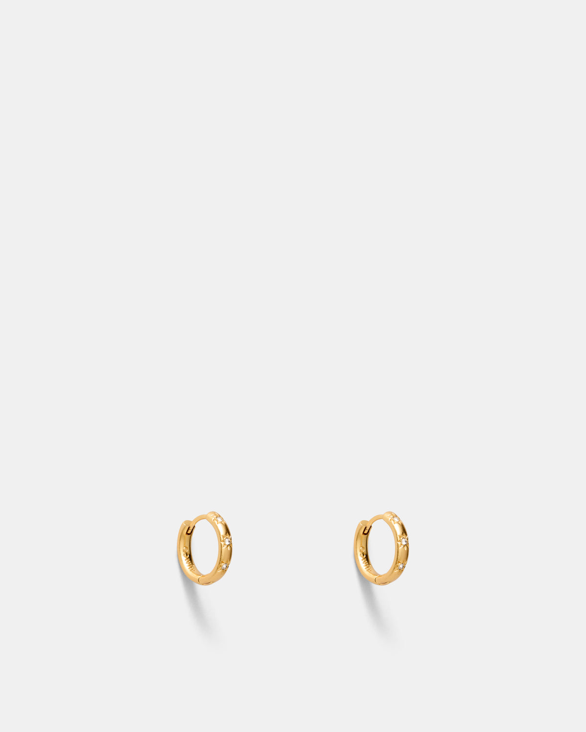 Lace Heart Hoop Earrings - Ballet