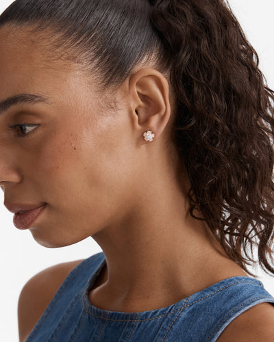 La Fleur Stud Earrings - Petal