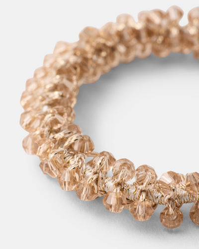 Bejewel Scrunchie - Pancake