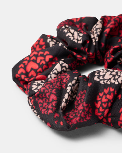 In Love Scrunchie - Lipstick Red