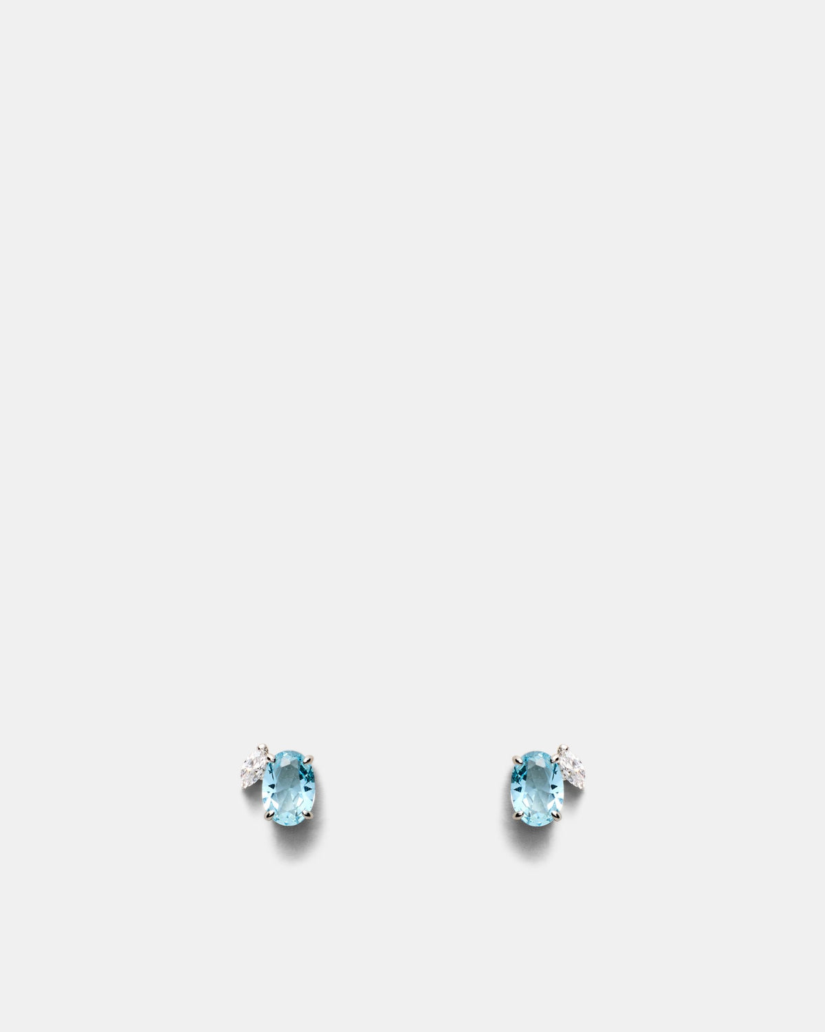 Sky Stud Earrings - Sky Blue