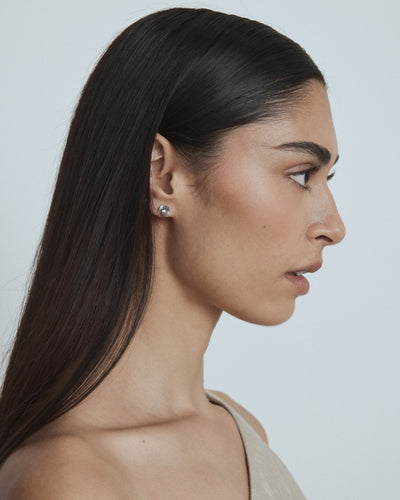 Sky Stud Earrings - Sky Blue