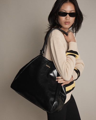 Yasmine Tote Bag - Black