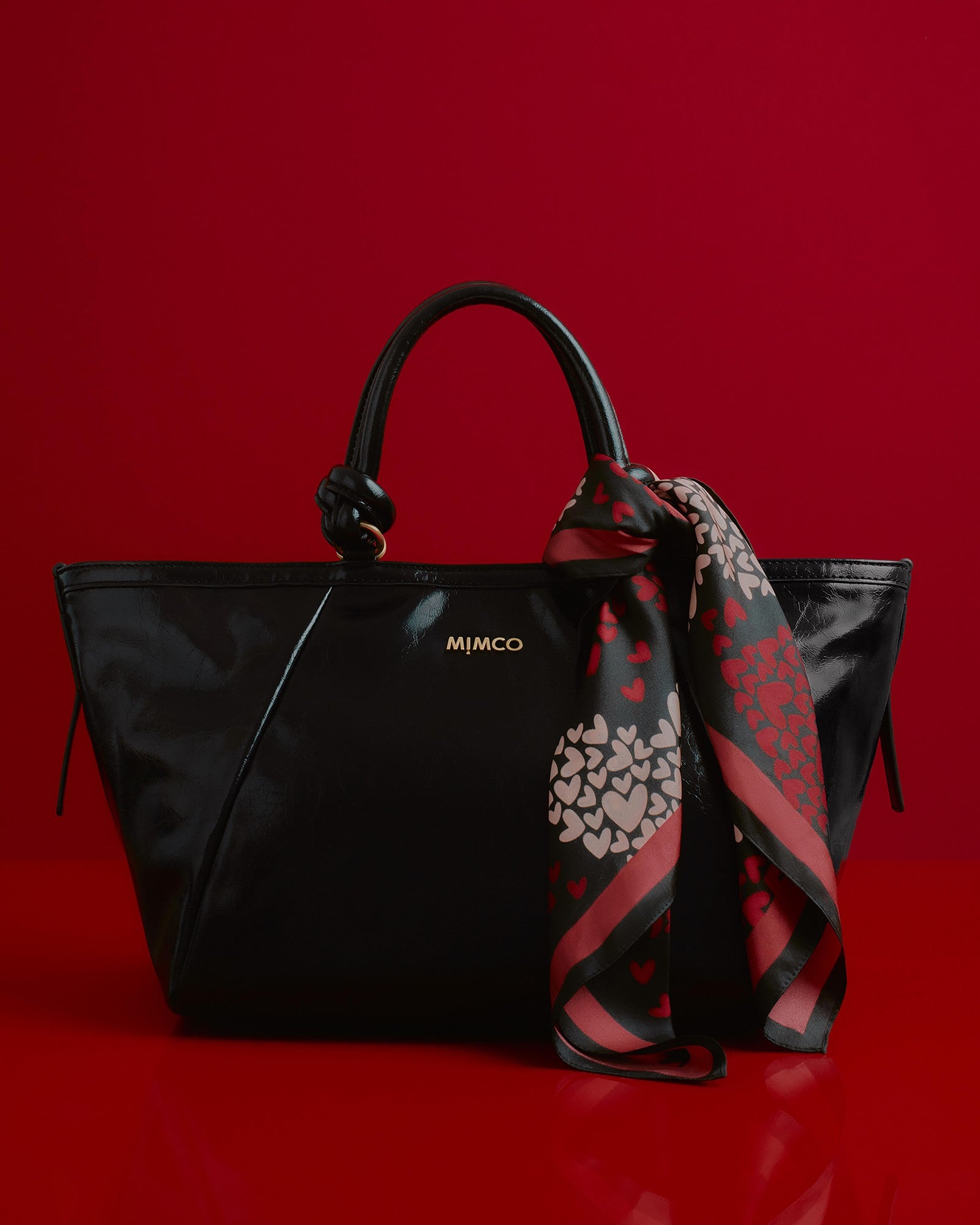 Yasmine Mini Tote Bag - Black