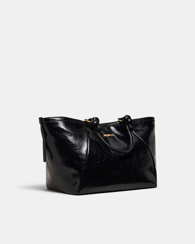 Yasmine Mini Tote Bag - Black
