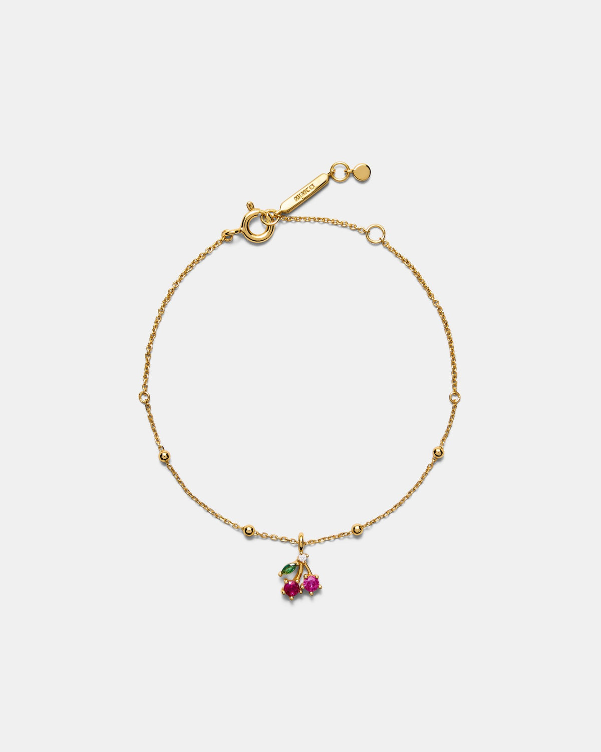Petite Cherry Bracelet - Gold