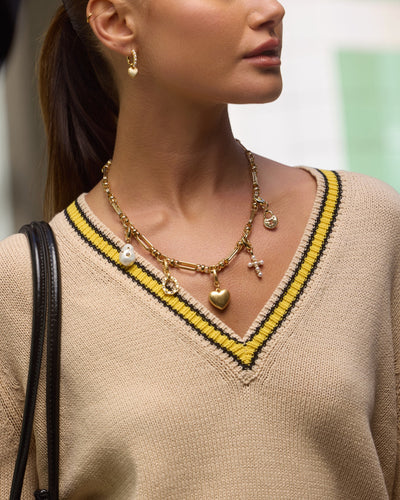 Affair Heart Charm - Gold