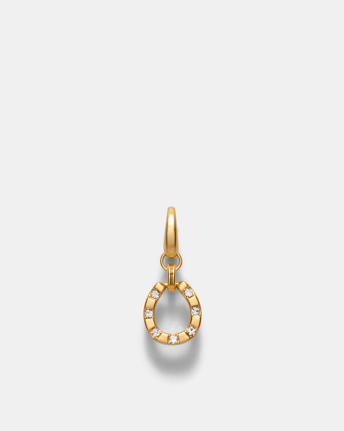 Horse Shoes Charm - Gold