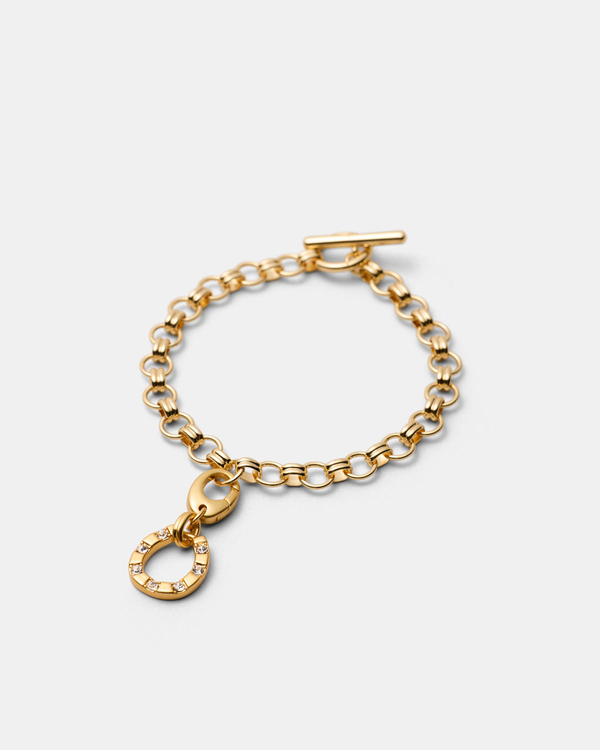 Horse Shoes Charm - Gold