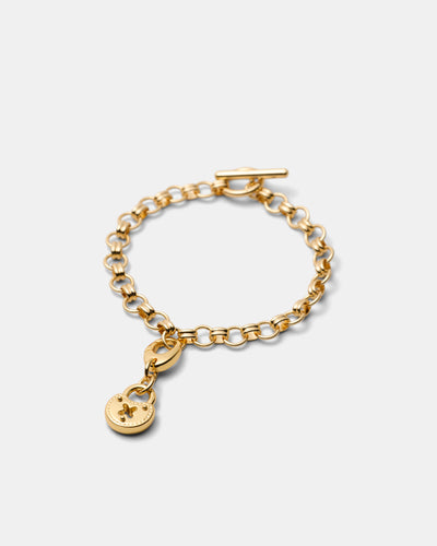 Lockette Charm - Gold