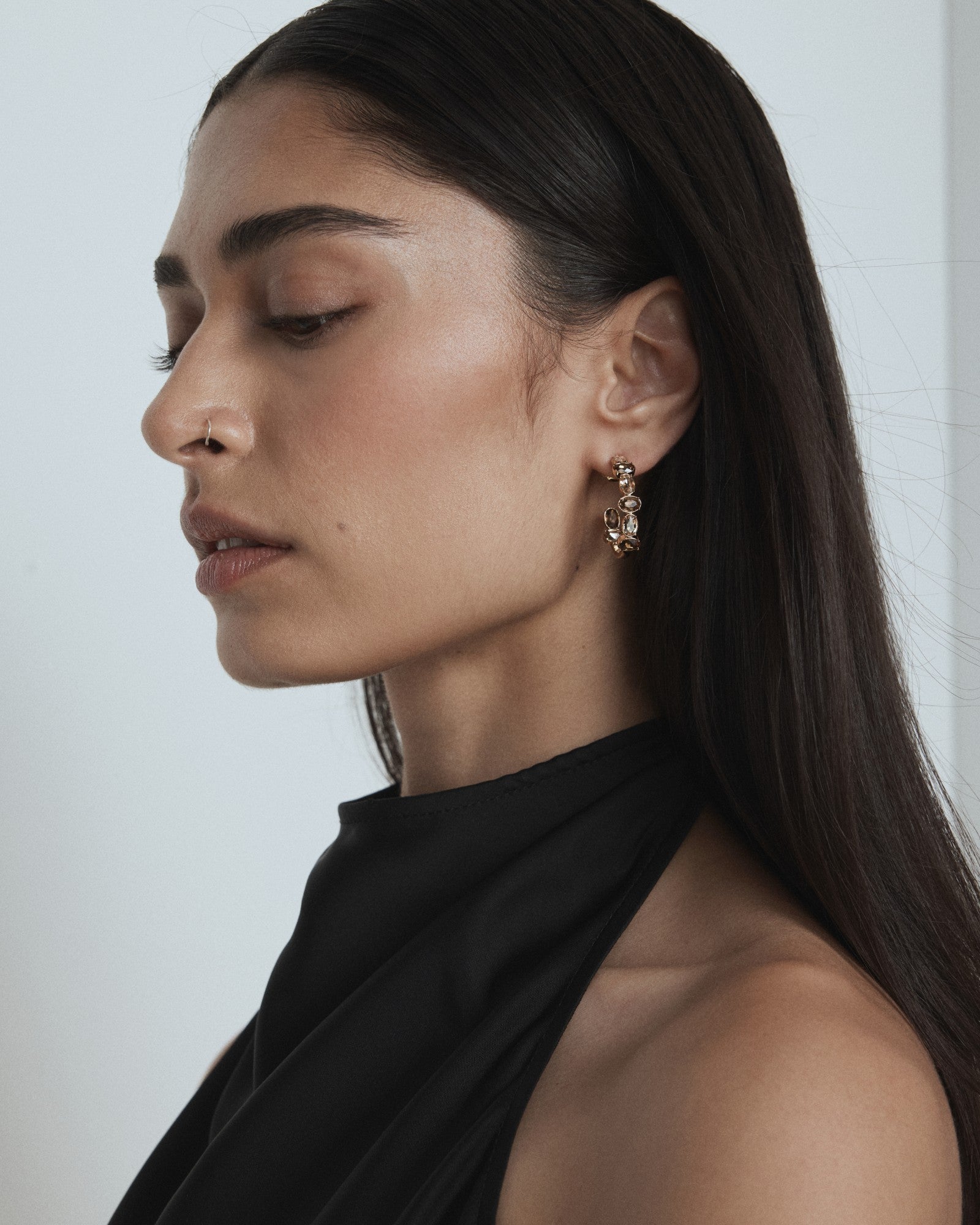 So Ornate Hoop Earrings - TOFFEE