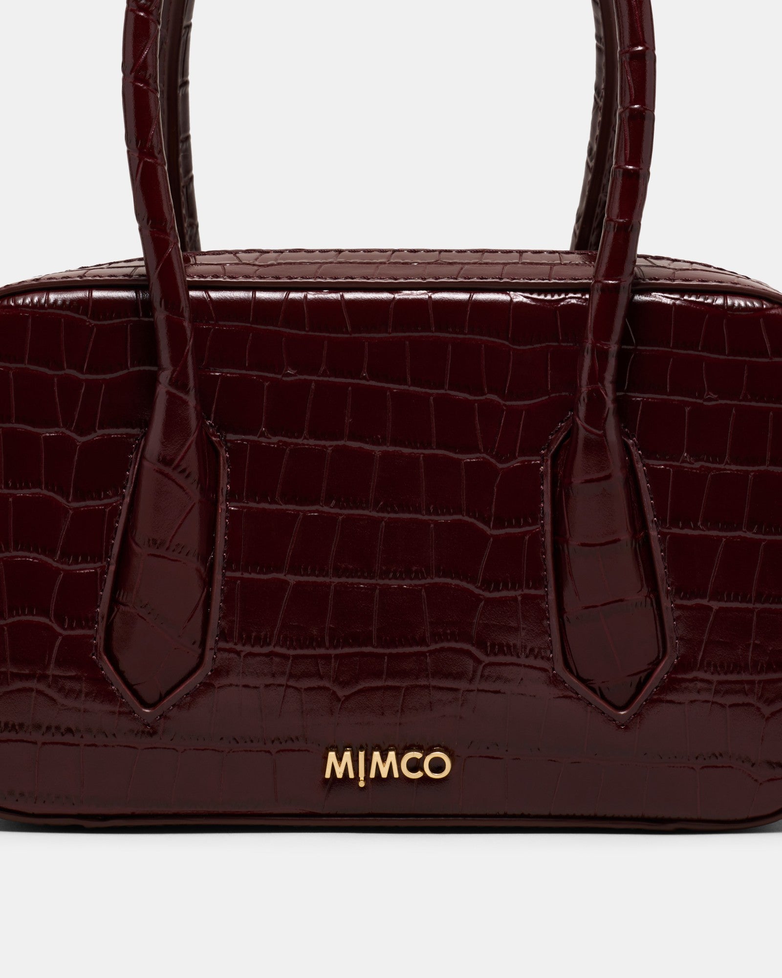 Jolene Mini Bowler Bag - Cherry