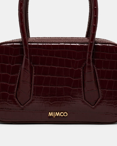 Jolene Mini Bowler Bag - Cherry