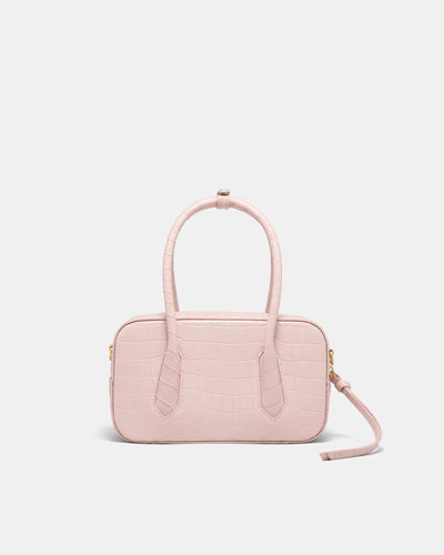 Jolene Mini Bowler Bag - Pink Dust