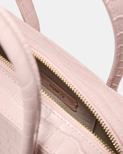 Jolene Mini Bowler Bag - Pink Dust