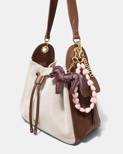 Horse Bag Charm - Chocolate