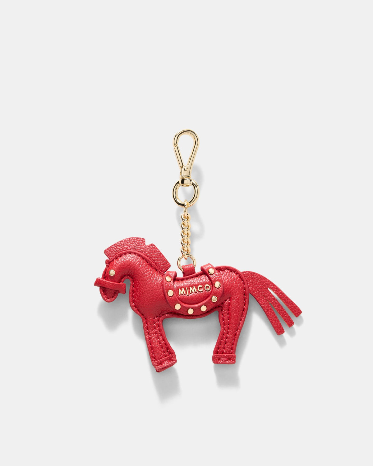 Horse Bag Charm - Lipstick Red