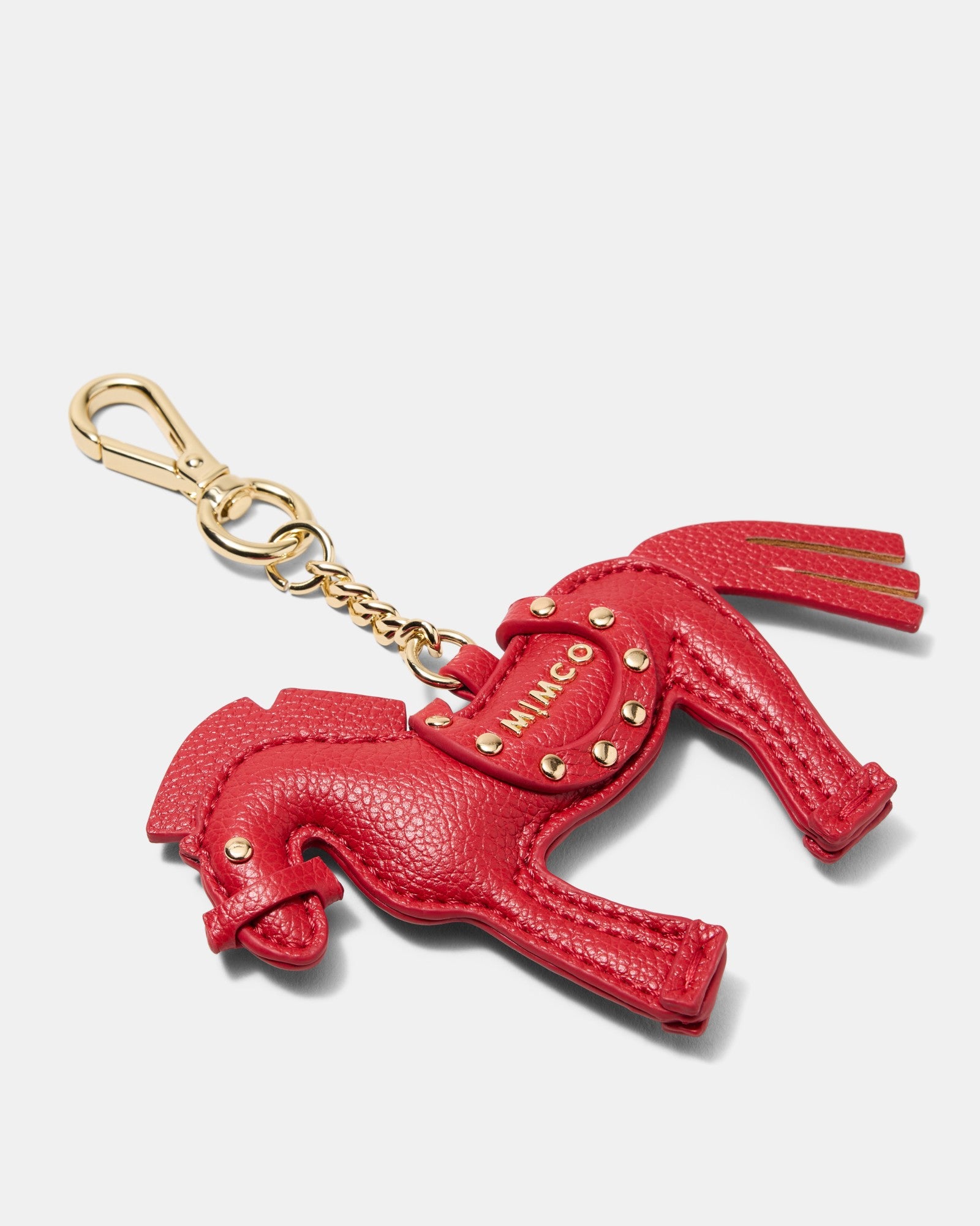 Horse Bag Charm - Lipstick Red